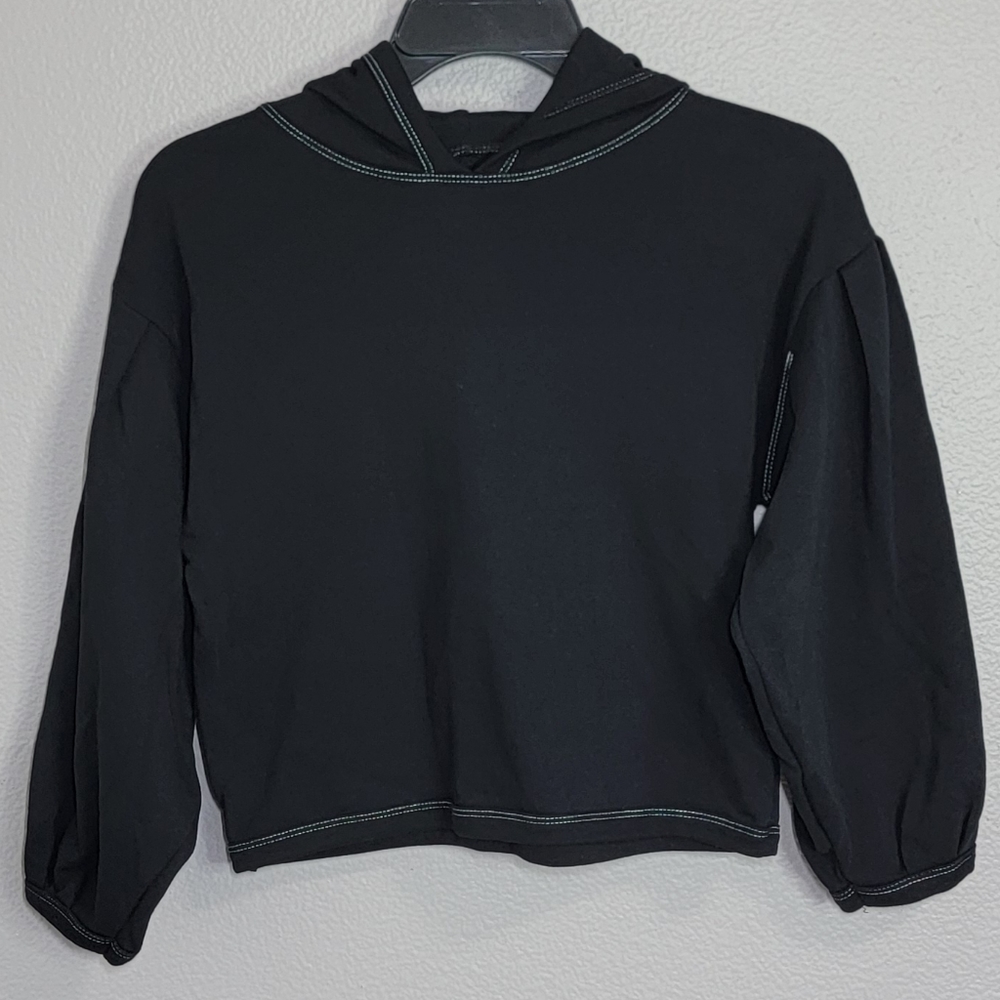 Zara Girls Puff Sleeve Sweatshirt  /size 10